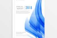 Business Annual Report Cover Page Template In A4 for Cover Page For Annual Report Template