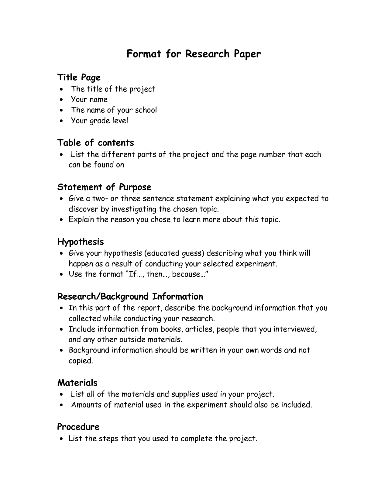 Business Research Paper Format – Calep.midnightpig.co Throughout Research Project Report Template