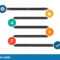 Business Road Map Timeline Infographic Template With Circles Regarding Blank Road Map Template