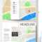 Business Templates For Bi Fold Brochure, Magazine, Flyer Or Within Blank City Map Template