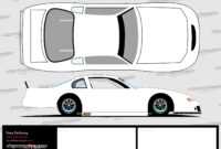 Car Design Templates - Calep.midnightpig.co in Blank Race Car Templates