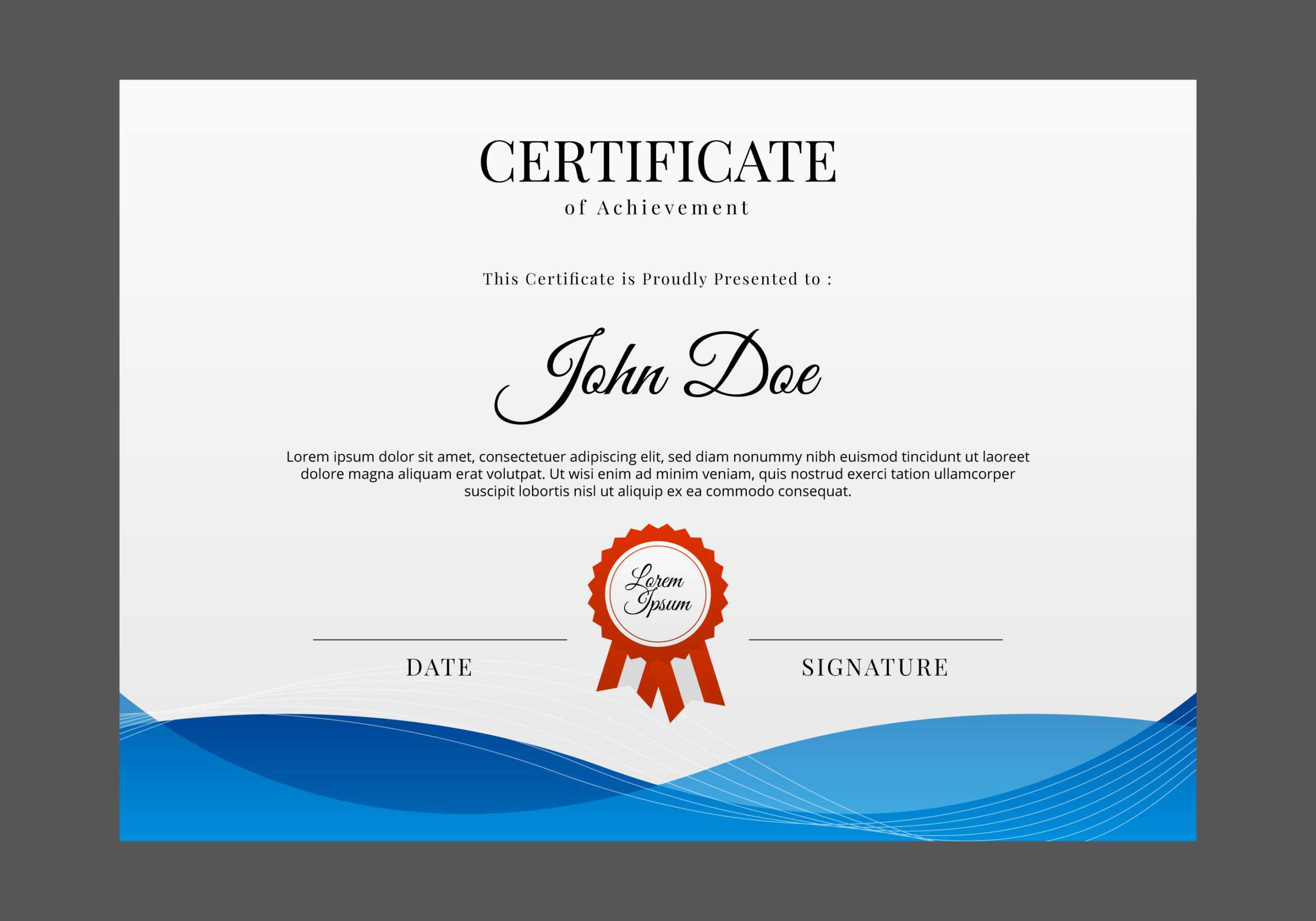 Certificate Templates, Free Certificate Designs Within Professional Certificate Templates For Word