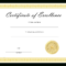 Certificates Of Excellence Templates - Calep.midnightpig.co throughout Blank Certificate Of Achievement Template
