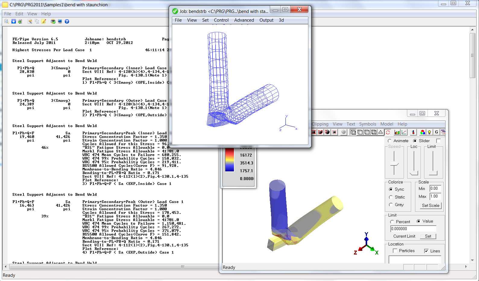 Chempute Software  Finite Element Analysis For Piping / Vessels With Regard To Fea Report Template