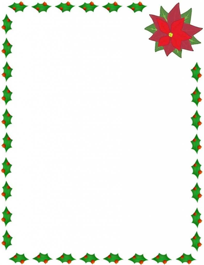 Christmas Border For Word Document – Calep.midnightpig.co Within Christmas Border Word Template