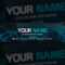 Clean Youtube Banner Template – Tristan Nelson With Regard To Youtube Banners Template