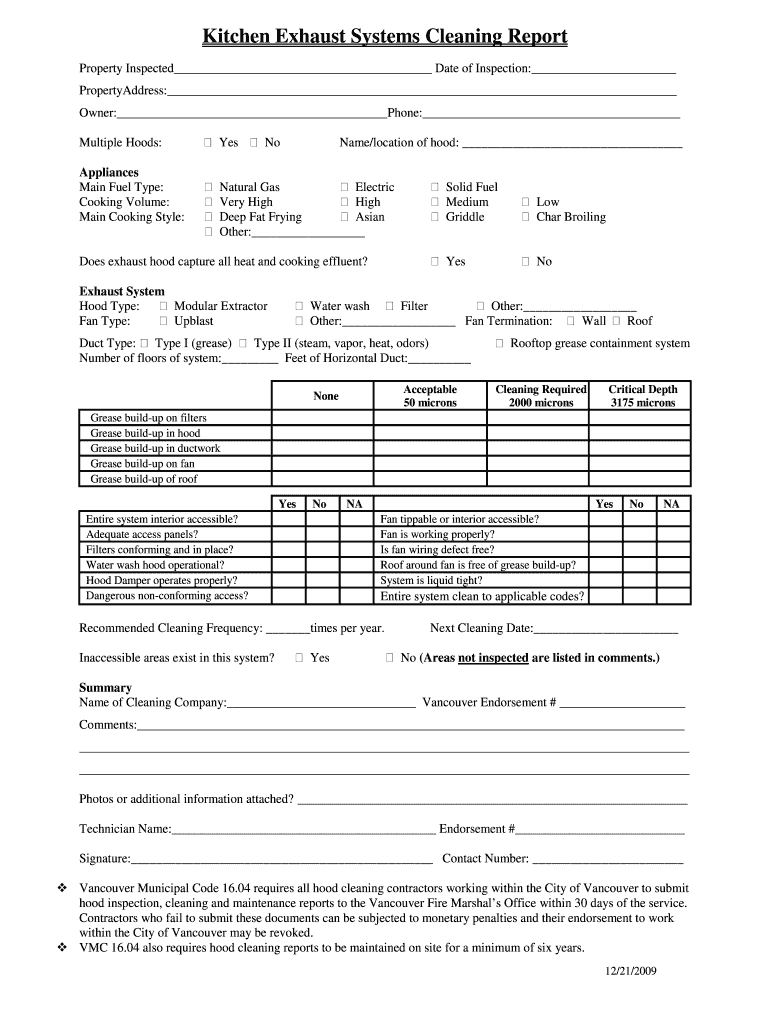 Cleaning Report - Fill Out And Sign Printable Pdf Template | Signnow Inside Cleaning Report Template