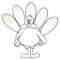 Coloring Pages : Clip Art Coloring Thanksgiving Free Within Blank Turkey Template