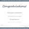 Congratulation Certificates Templates – Calep.midnightpig.co Within Congratulations Certificate Word Template