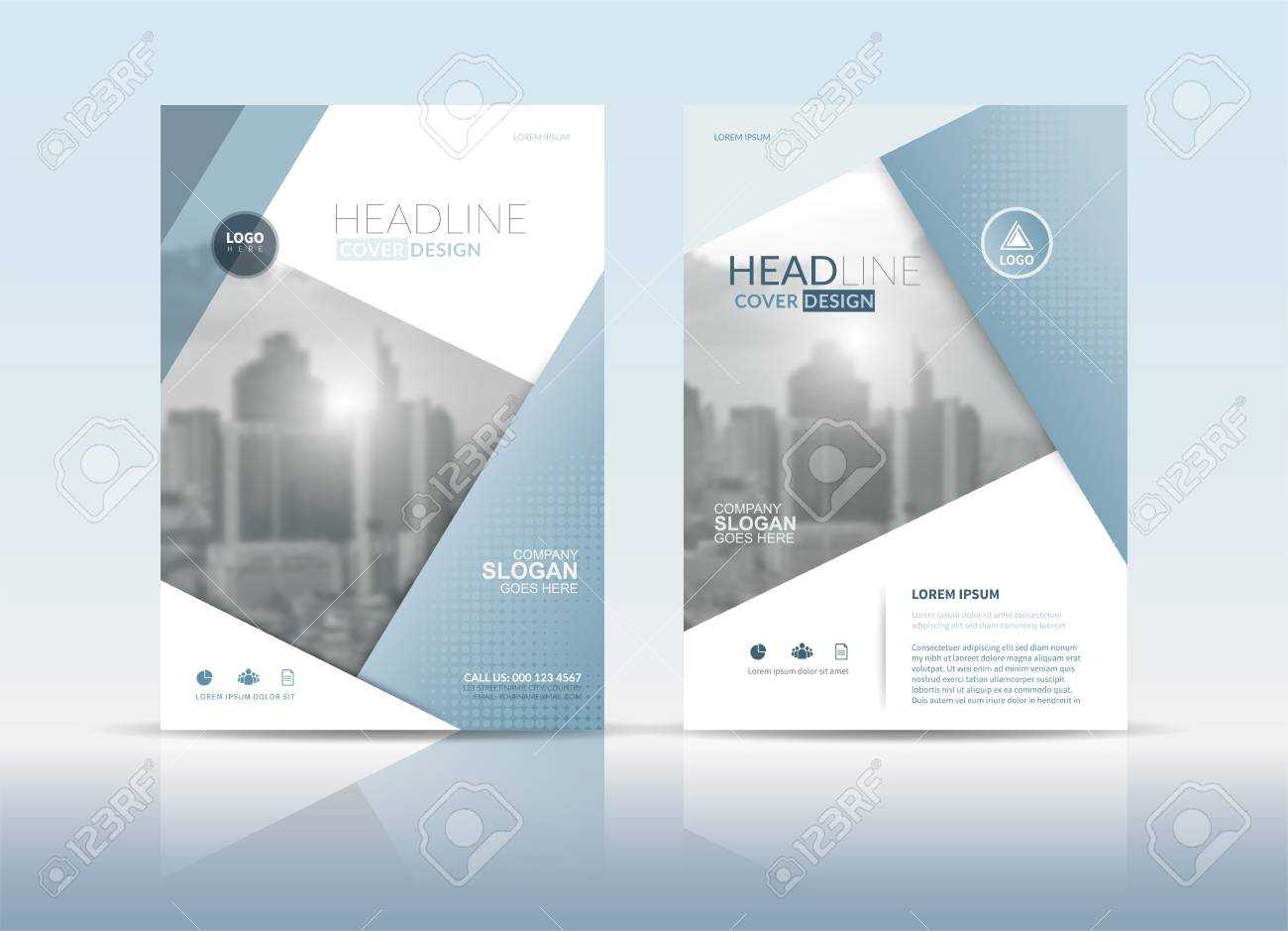 Cover Design Template, Annual Report Cover, Flyer, Presentation,.. Throughout Cover Page For Report Template