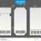 Creative Vector Illustration Of Empty Ticket Template Mockup Intended For Blank Train Ticket Template