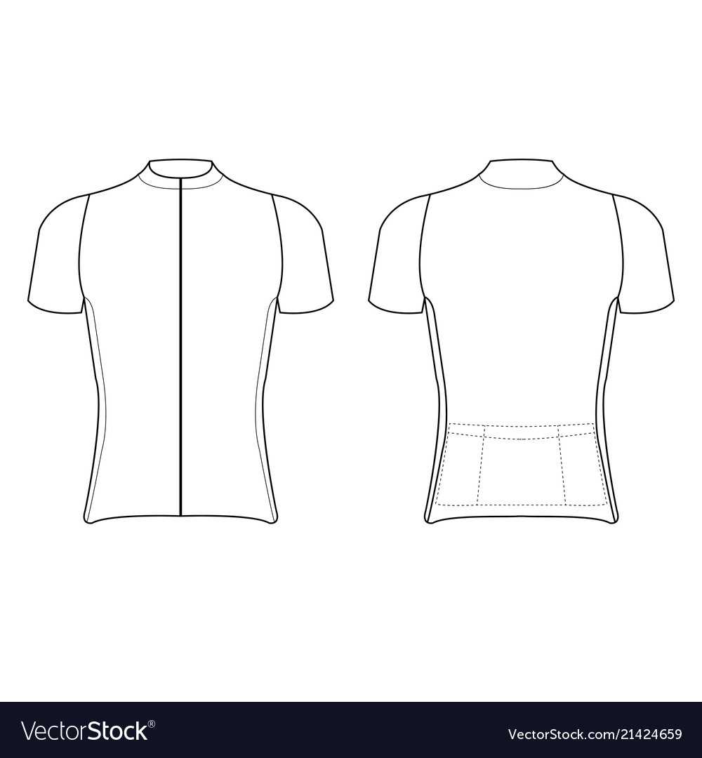Cycling Shirt Design Template - Yeppe For Blank Cycling Jersey Template