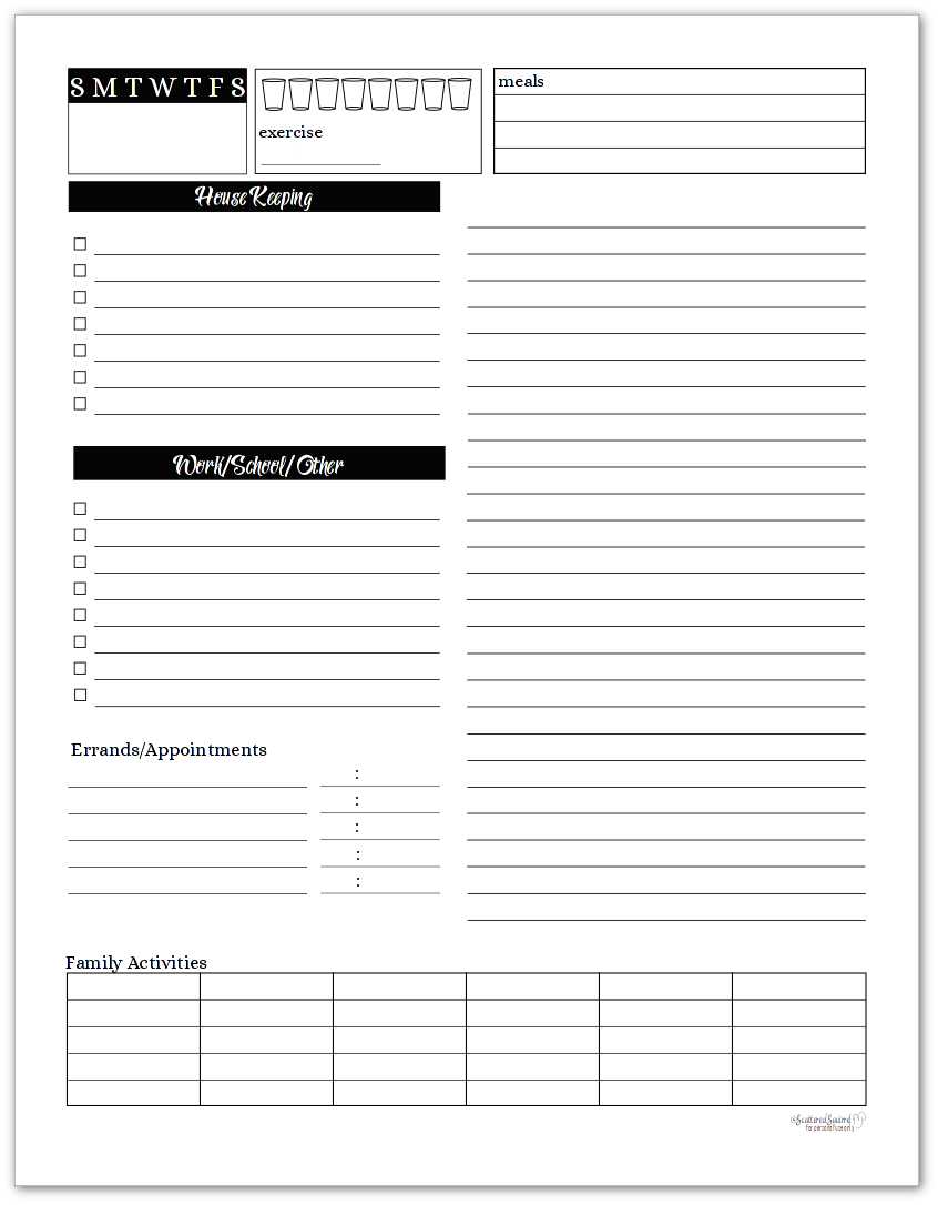 Daily Task List Printable | Template Business Psd, Excel In Daily Task List Template Word