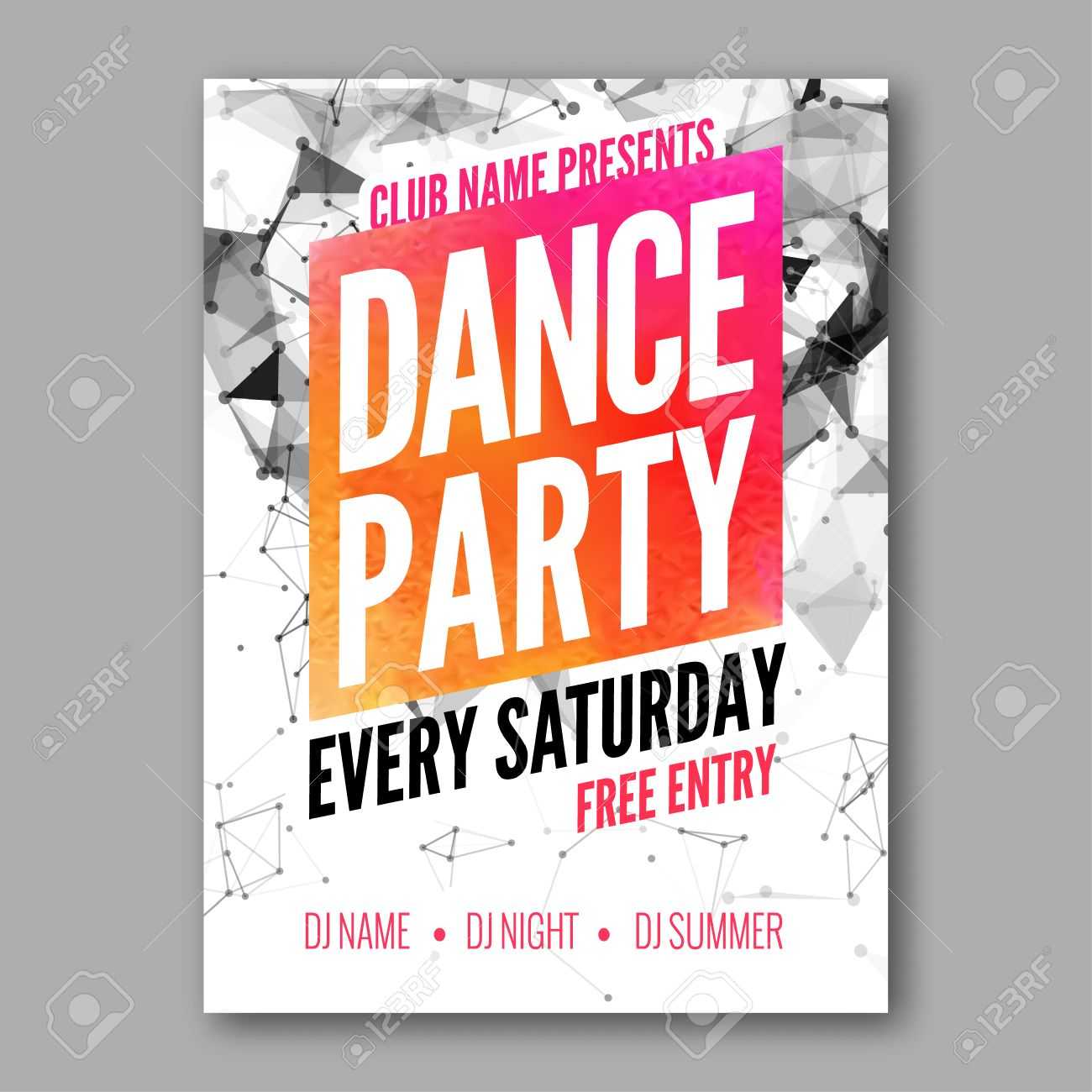 Dance Flyer Template – Calep.midnightpig.co For Dance Flyer Template Word