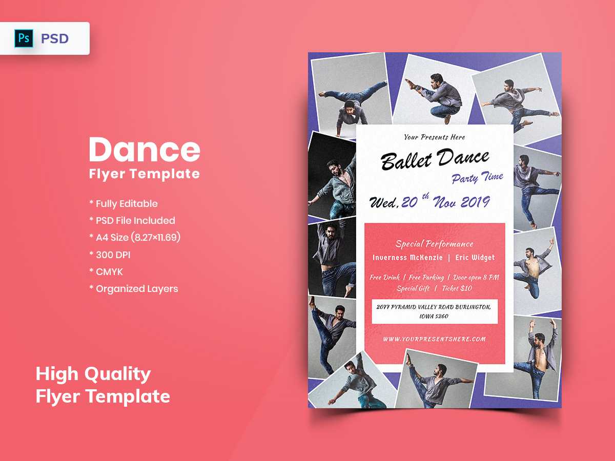 Dance Flyer Template - Calep.midnightpig.co Within Dance Flyer Template Word