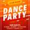 Dance Party Disco Flyer Poster Music Event Banner Inside Event Banner Template