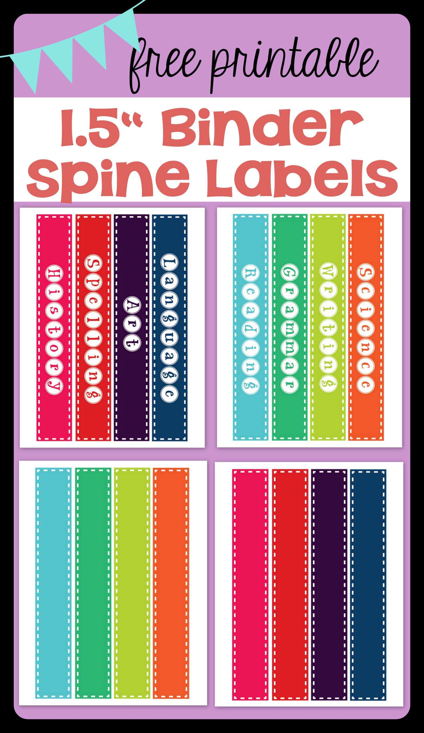 Demco Spine Label Template – Pensandpieces In 3 Inch Binder Spine Template Word