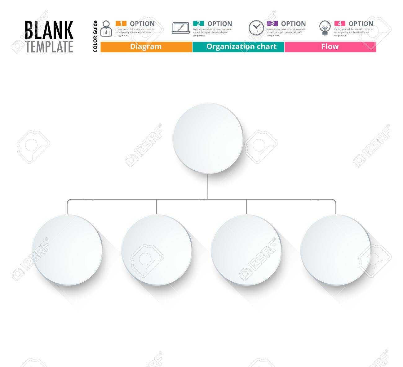 Diagram Template, Organization Chart Template. Flow Template,.. Throughout Free Blank Organizational Chart Template