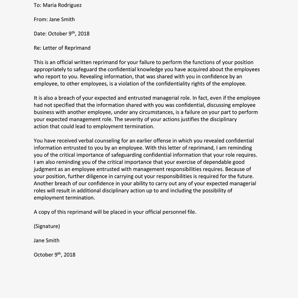 Disciplinary Letter – Dalep.midnightpig.co Within Investigation Report Template Disciplinary Hearing