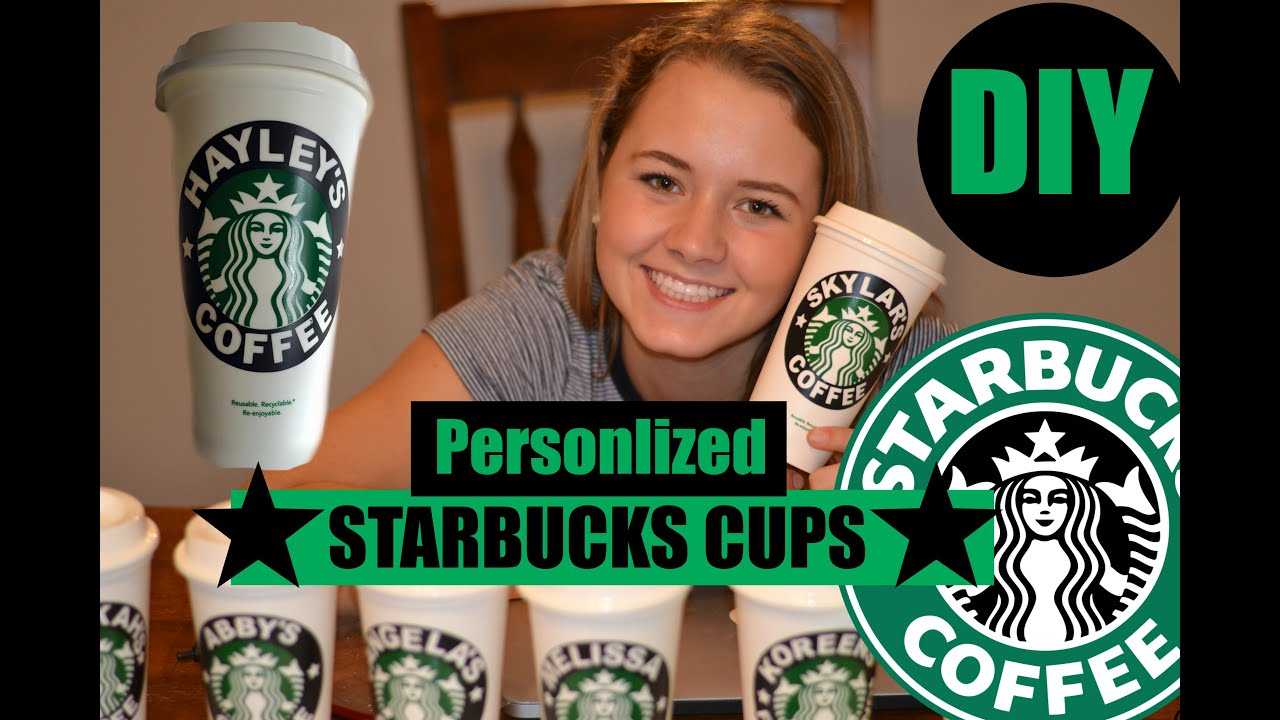 Diy – Personlized Starbucks Cups Intended For Starbucks Create Your Own Tumbler Blank Template