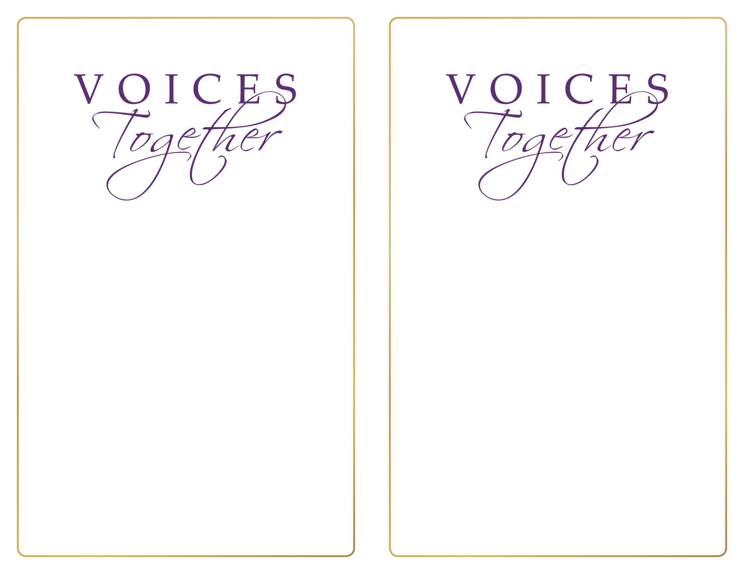 Downloads – Voices Together Hymnal Inside Bookplate Templates For Word