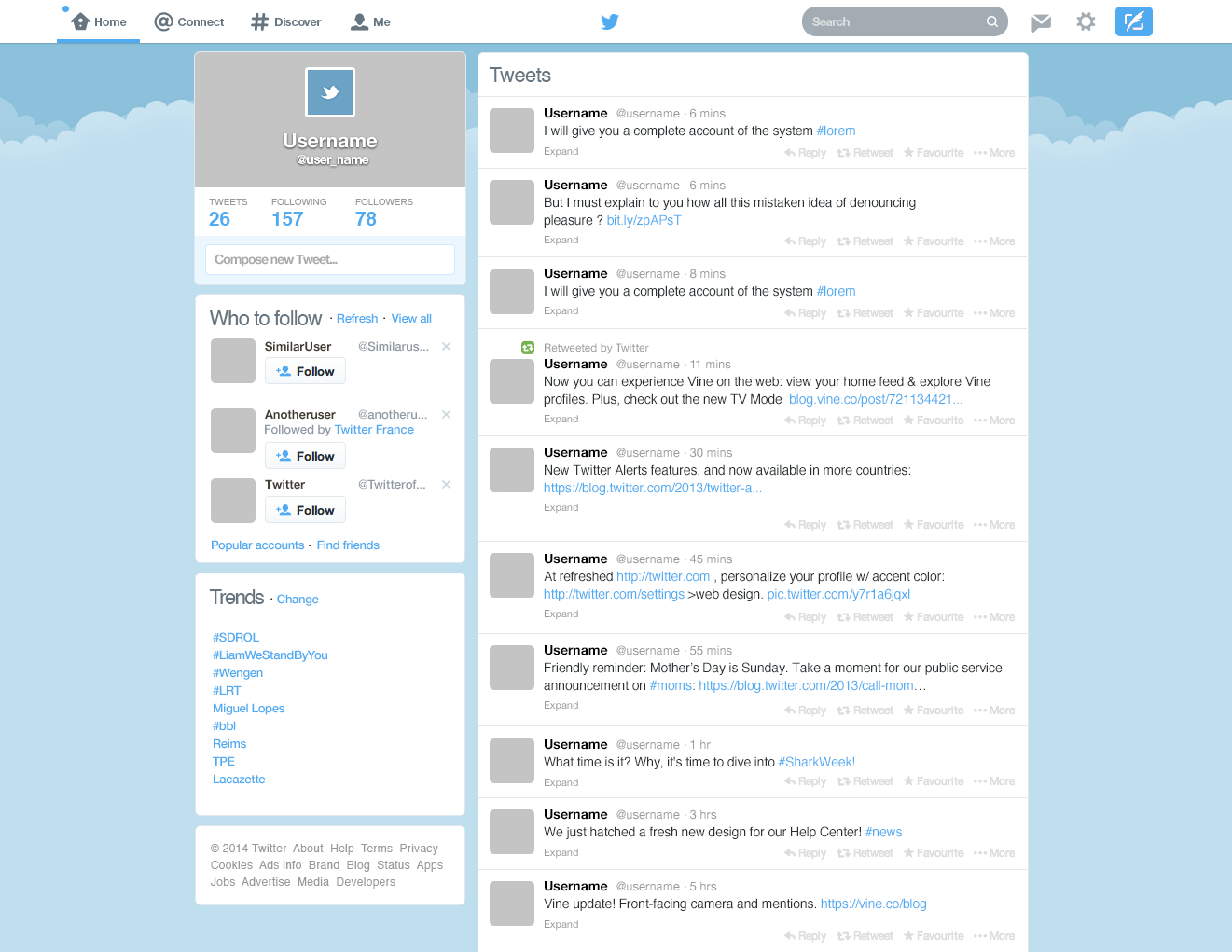 Dribbble – Freebie Twitter Gui Bymariedehayesmarie Inside Blank Twitter Profile Template