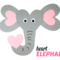 Easy And Cute Valentine's Day Elephant Paper Craft With Free Intended For Blank Elephant Template