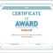 Editable Award Certificate Template In Word #1476 Throughout Inside Blank Award Certificate Templates Word