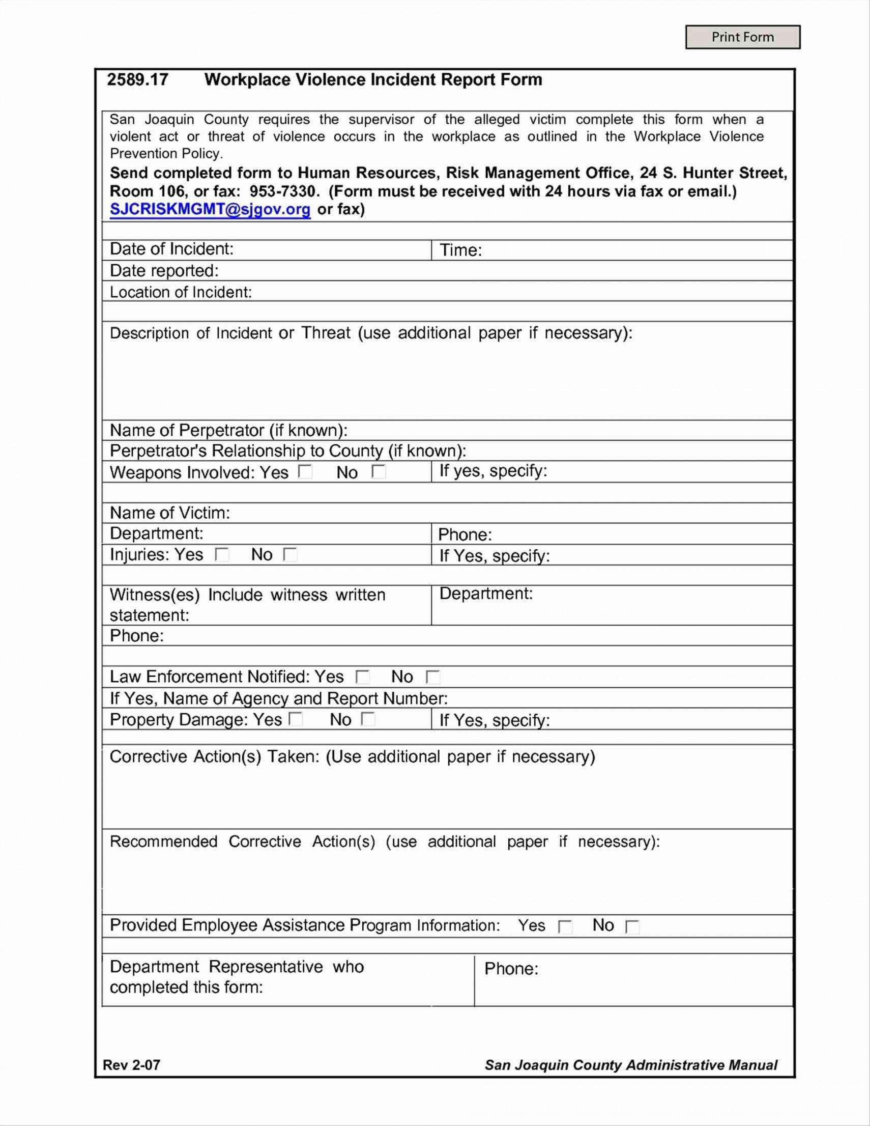 Editable Injury Report Form Word Example Sports Pdf Template For Incident Report Form Template Word