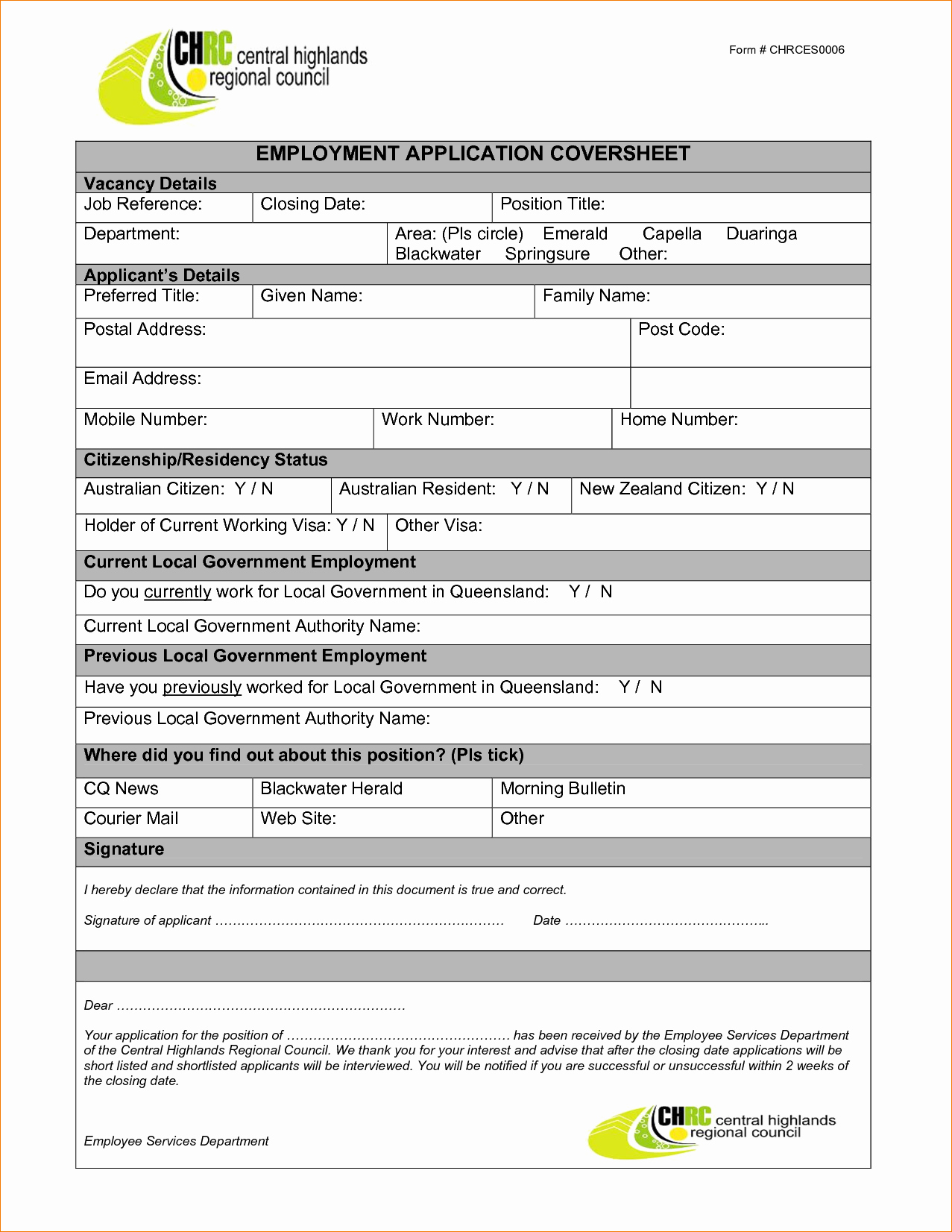 Employee Application Form Word – Calep.midnightpig.co With Regard To Job Application Template Word Document