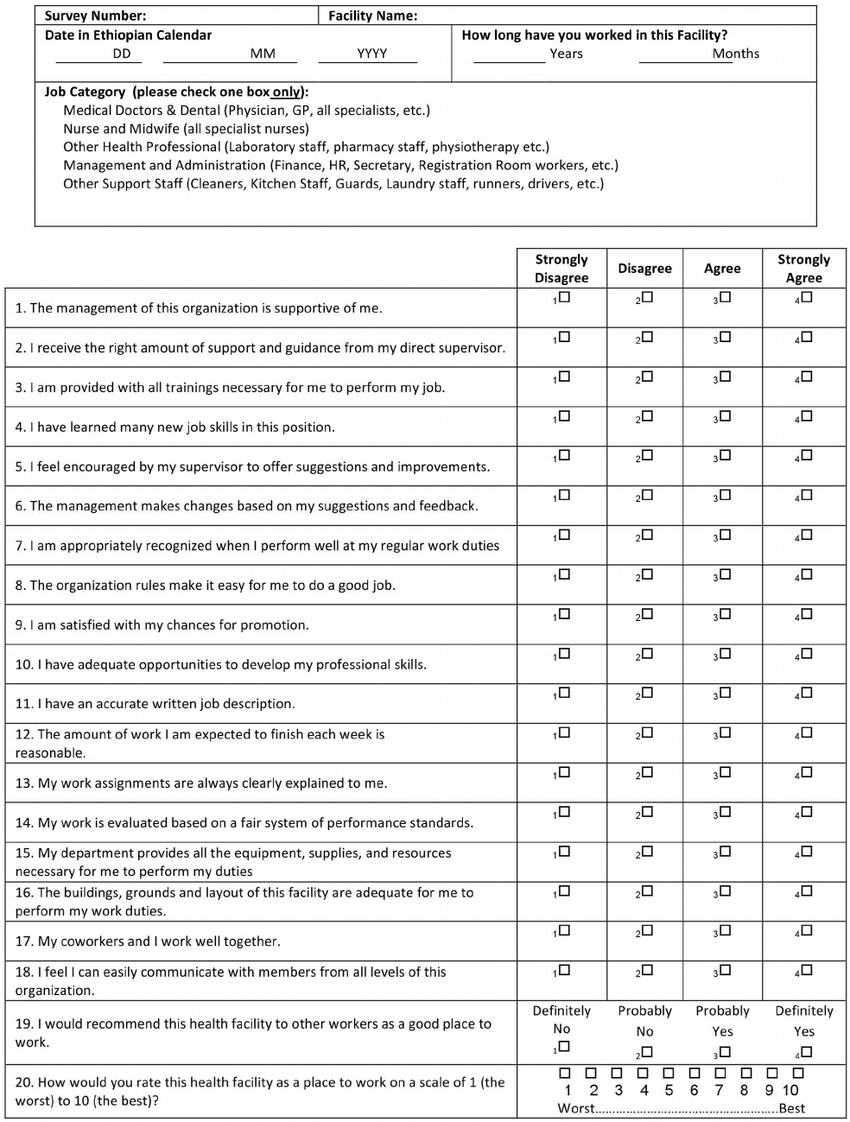 Employee Satisfaction Survey Template - Dalep.midnightpig.co Inside Employee Satisfaction Survey Template Word