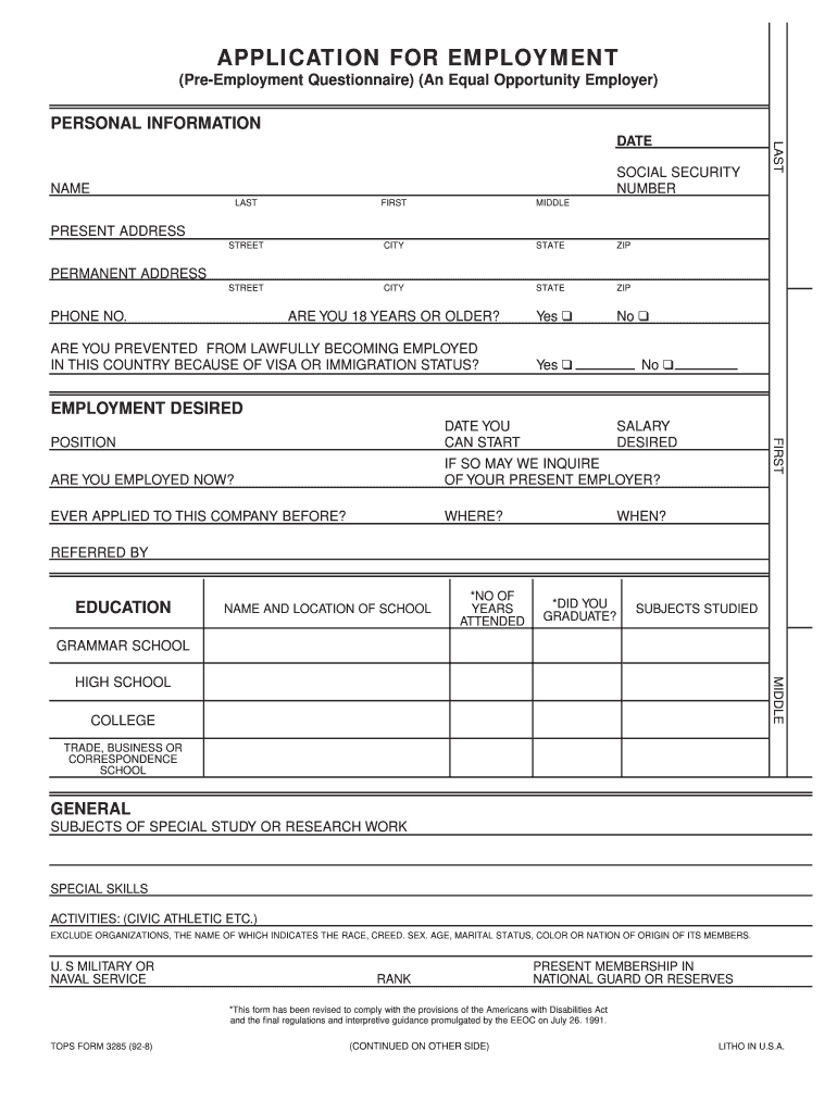 Employment Application Word – Calep.midnightpig.co Within Job Application Template Word