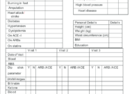 Example Of A Poorly Designed Case Report Form | Download with Case Report Form Template