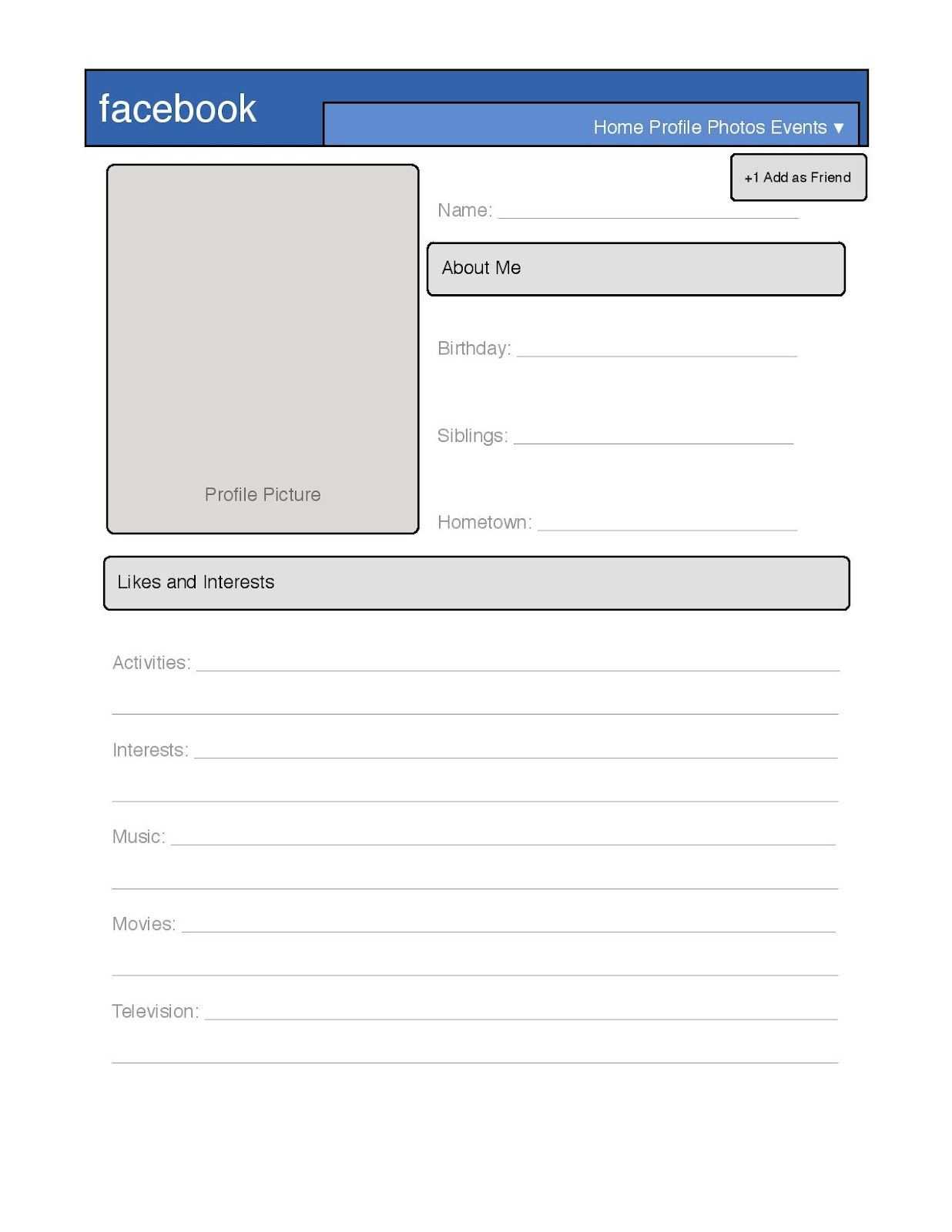 Facebook Business Card Template – Apocalomegaproductions Inside Plain Business Card Template Word