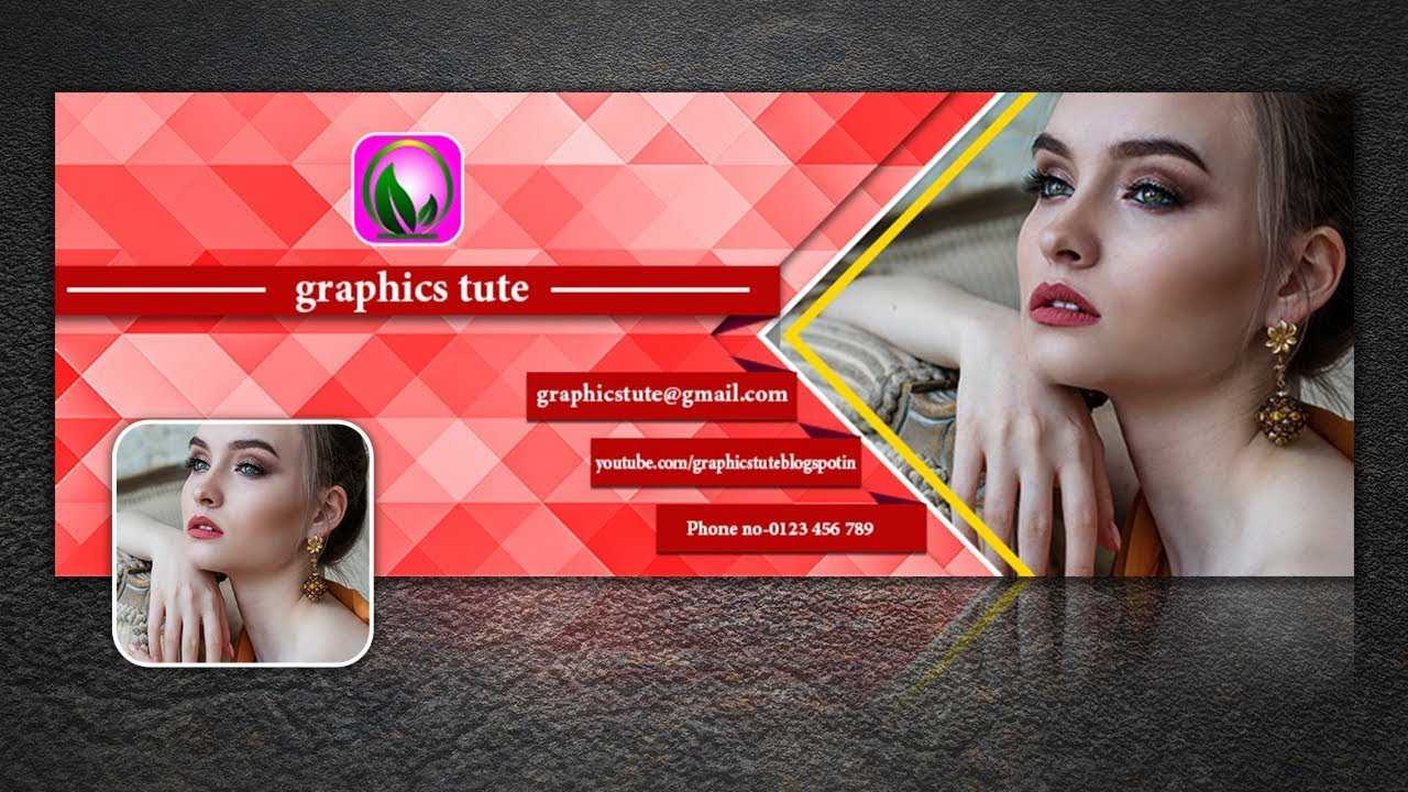 Facebook Cover Page Design In Photoshop – Very Easy Method – Free Psd  Template Download With Photoshop Facebook Banner Template