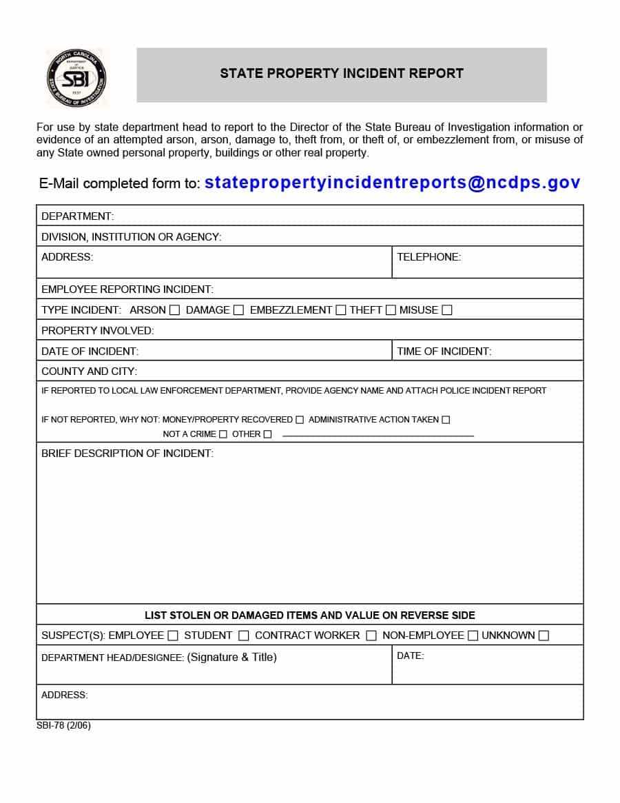 Fake Police Report Generator – Calep.midnightpig.co Inside Police Incident Report Template