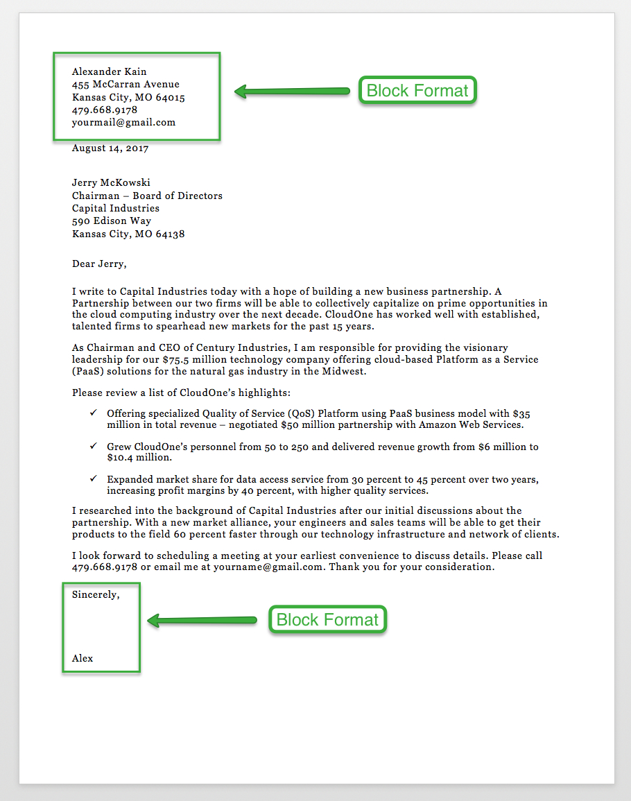 Format Business Letter – Dalep.midnightpig.co Within Modified Block Letter Template Word