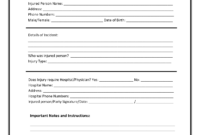 Format For An Incident Report - Dalep.midnightpig.co in Sample Fire Investigation Report Template