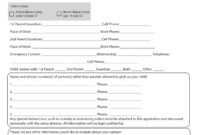 Free 11+ Printable Summer Camp Registration Forms In Pdf intended for School Registration Form Template Word