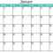 Free Activity Calendar Template – Calep.midnightpig.co With Regard To Blank Activity Calendar Template