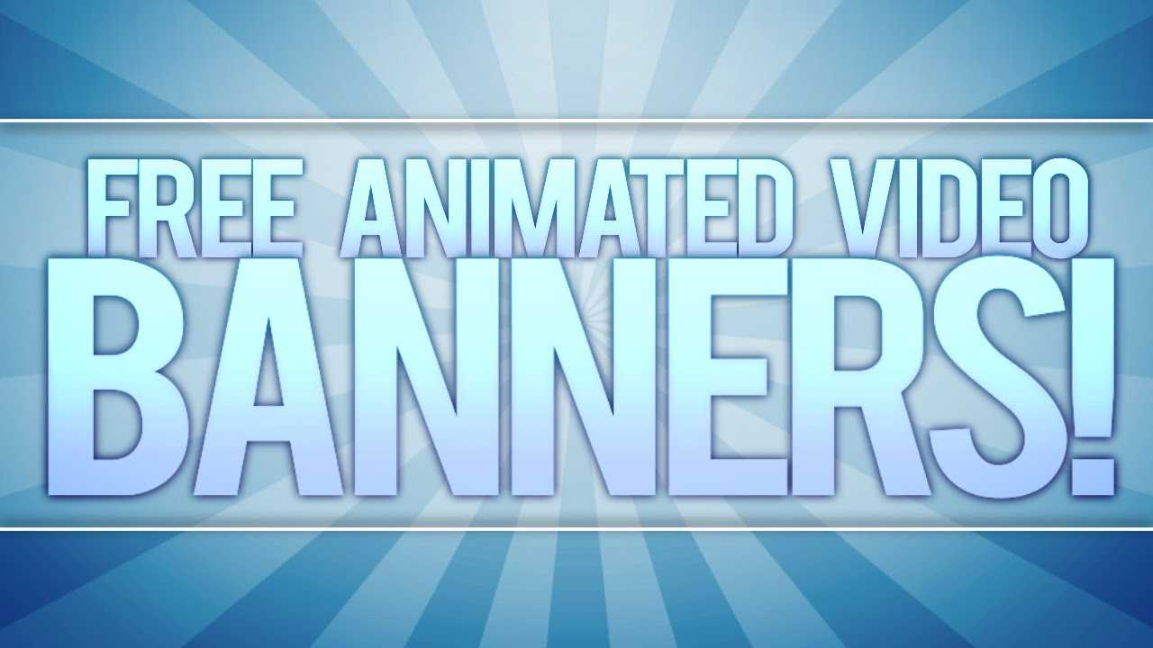 **free** Animated Video Banner Template! [Adobe After Effects] Regarding Animated Banner Templates