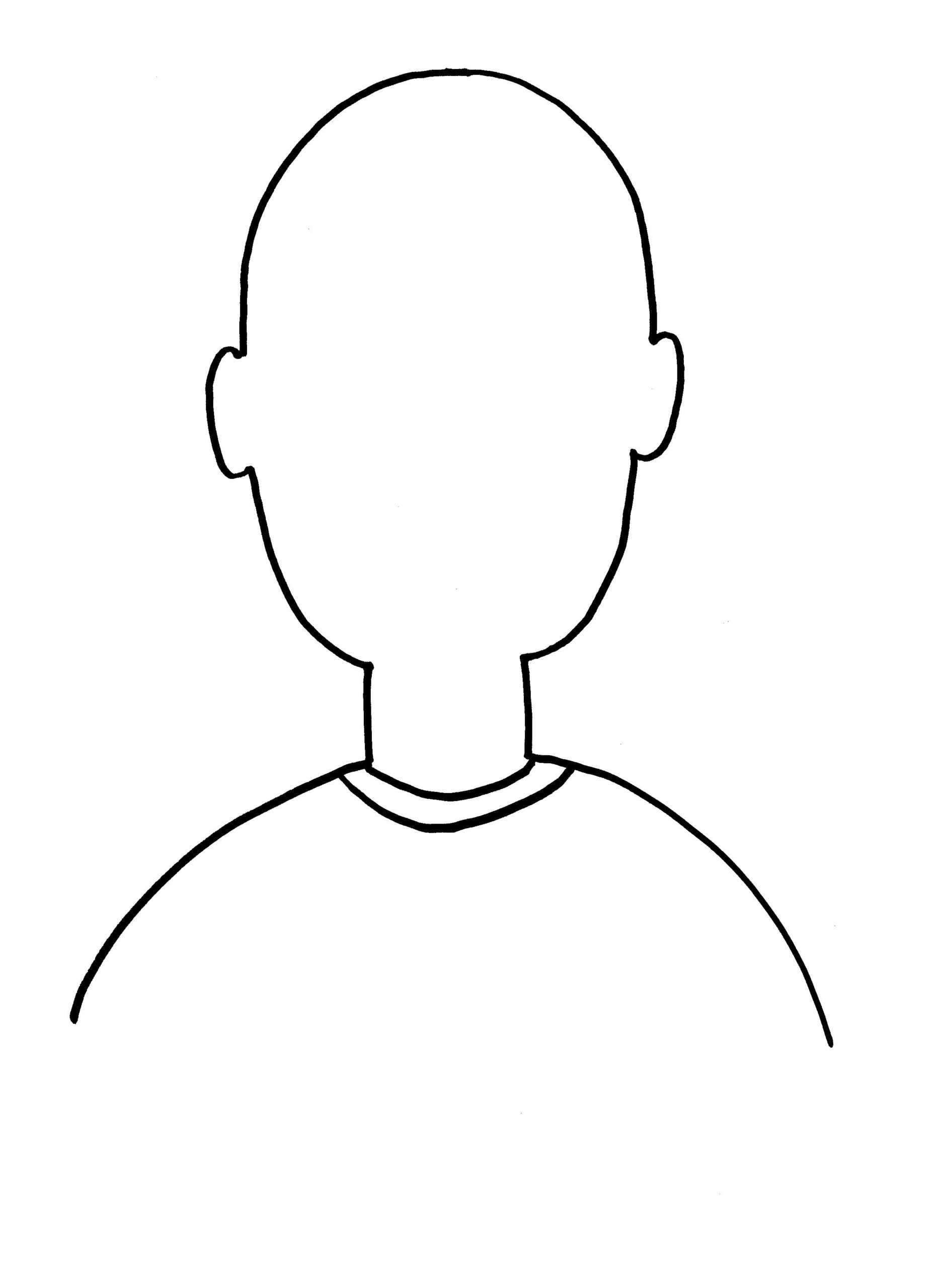 Free Blank Face Template, Download Free Clip Art, Free Clip For Blank Face Template Preschool