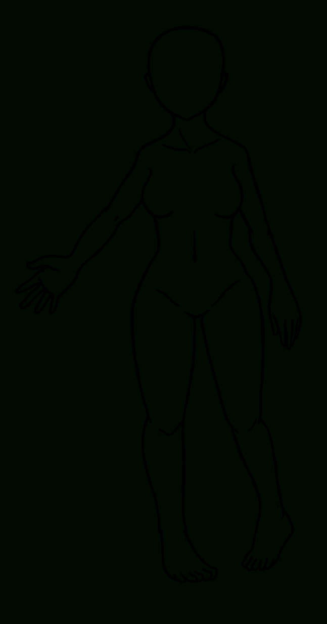 Free Blank Person Outline, Download Free Clip Art, Free Clip Intended For Blank Body Map Template