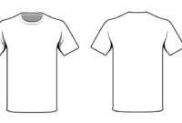 Free Blank T-Shirt, Download Free Clip Art, Free Clip Art On throughout Blank Tshirt Template Pdf