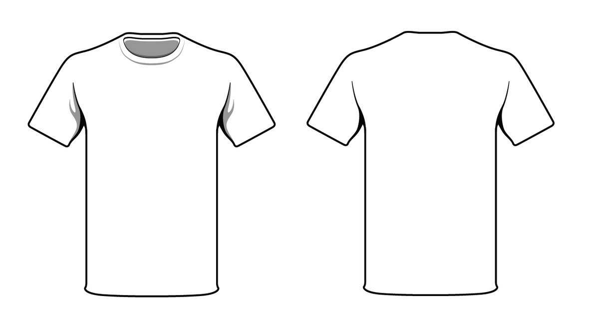 Free Blank T Shirt, Download Free Clip Art, Free Clip Art On Throughout Blank Tshirt Template Pdf