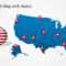 Free Editable Usa Map For Powerpoint – Calep.midnightpig.co In Blank Template Of The United States