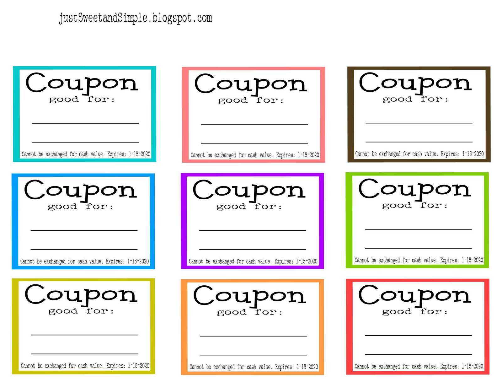 Free Print Coupons - Dalep.midnightpig.co Regarding Blank Coupon Template Printable