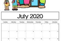 Free Printable Calendar Templates 2020 For Kids In Home throughout Blank Calendar Template For Kids