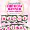 Free Printable Happy Birthday Banner And Alphabet – Six Throughout Diy Banner Template Free