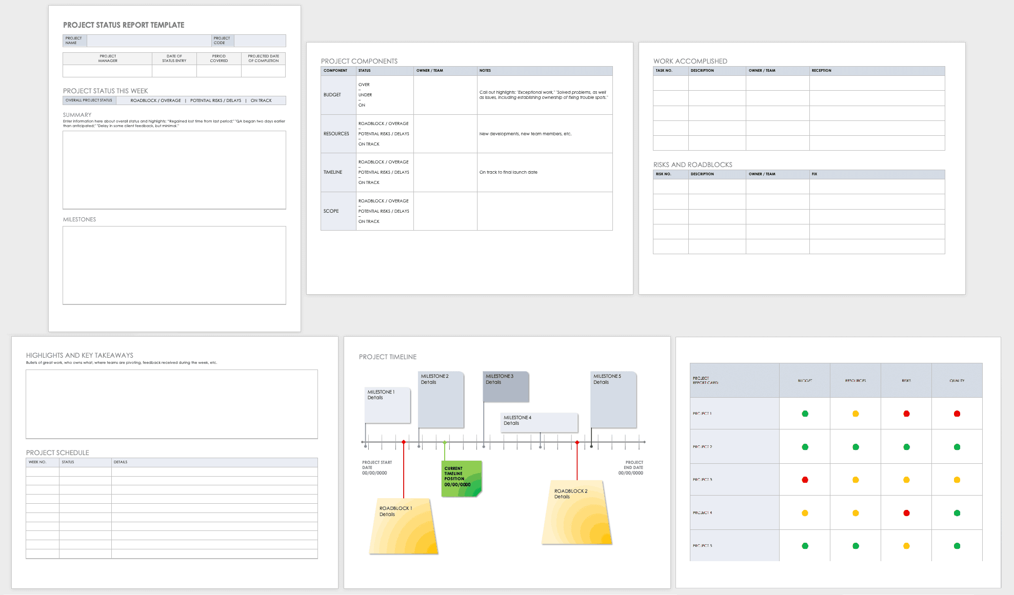 Free Project Report Templates | Smartsheet In Project Status Report Template Excel Download Filetype Xls